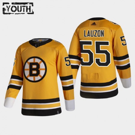 Dětské Hokejový Dres Boston Bruins Dresy Jeremy Lauzon 55 2020-21 Reverse Retro Authentic